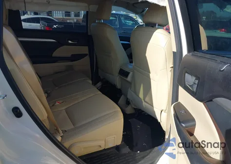 2015 Toyota Highlander Xle V6 from USA, damaged, VIN 5TDKKRFH9FS068811